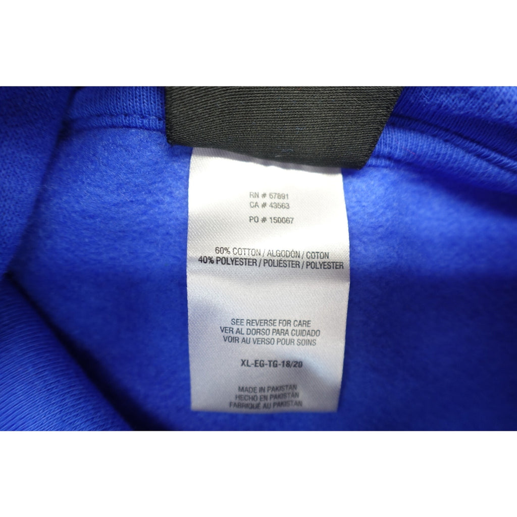 NWT NFL Los Angeles Rams Pullover Hoodie Sweatshirt YOUTH XL 18/20 Blue LA