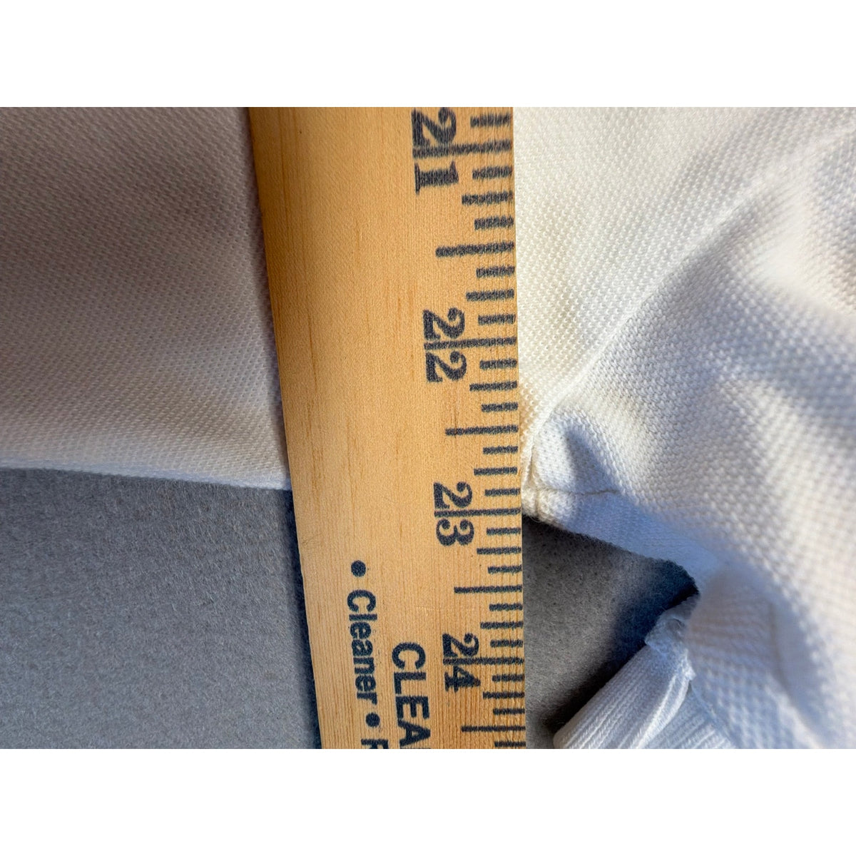 Polo Golf Ralph Lauren White 100% Cotton L White Polo Shirt Navy Logo