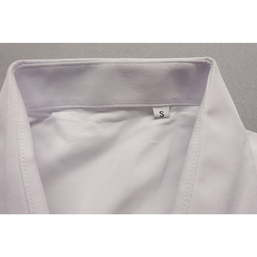 Men's White Long Sleeve Dress Shirt Button down Size Small