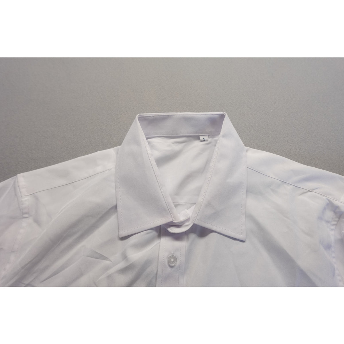 Men's White Long Sleeve Dress Shirt Button down Size Small