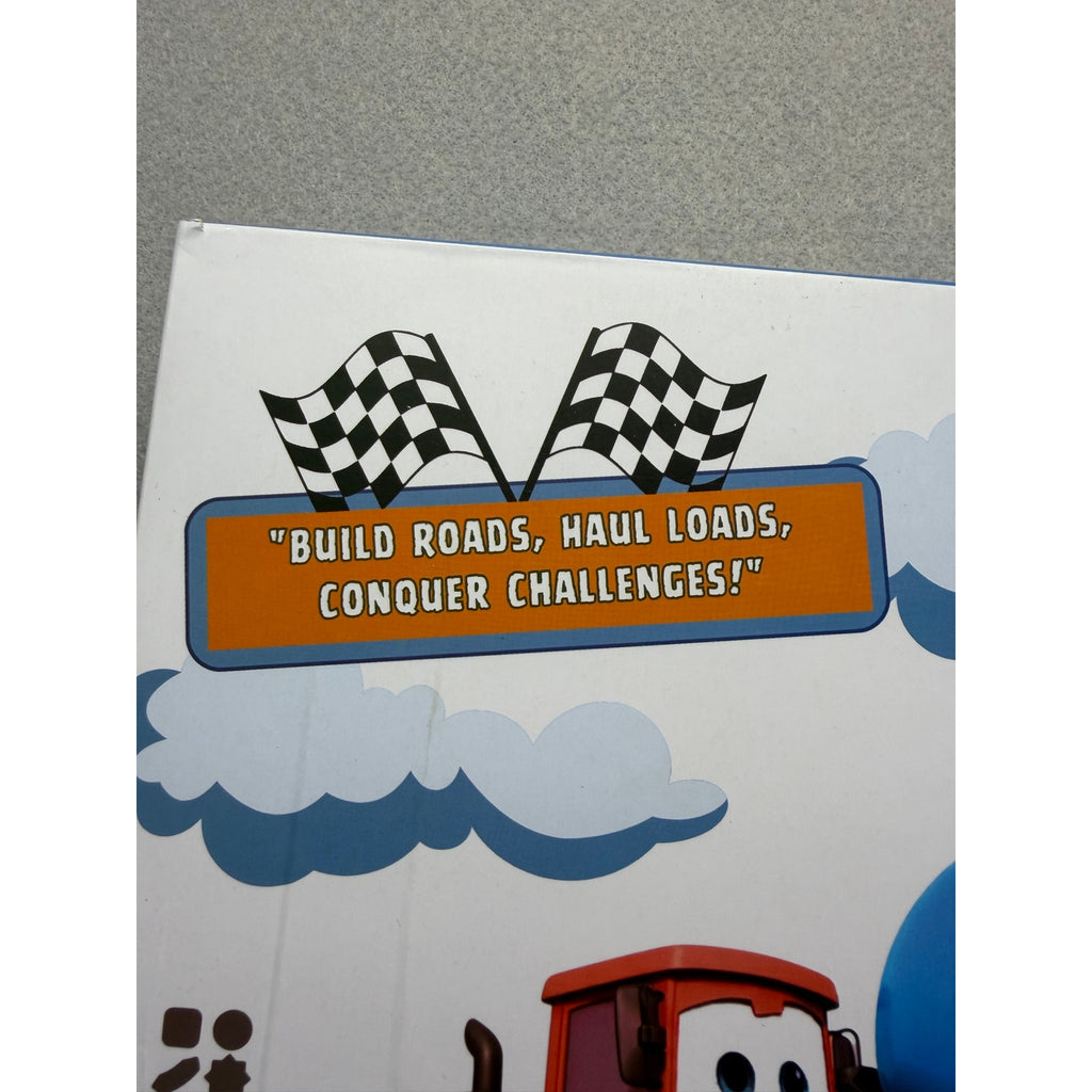 Truck & Track Racers STEM Logic Road Builder Board Game Set – Brand New