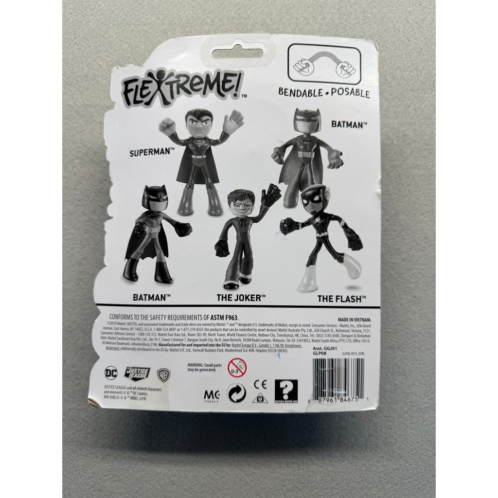 Mattel DC Justice League Flextreme The Joker 7" Bendable Action Figure NIB