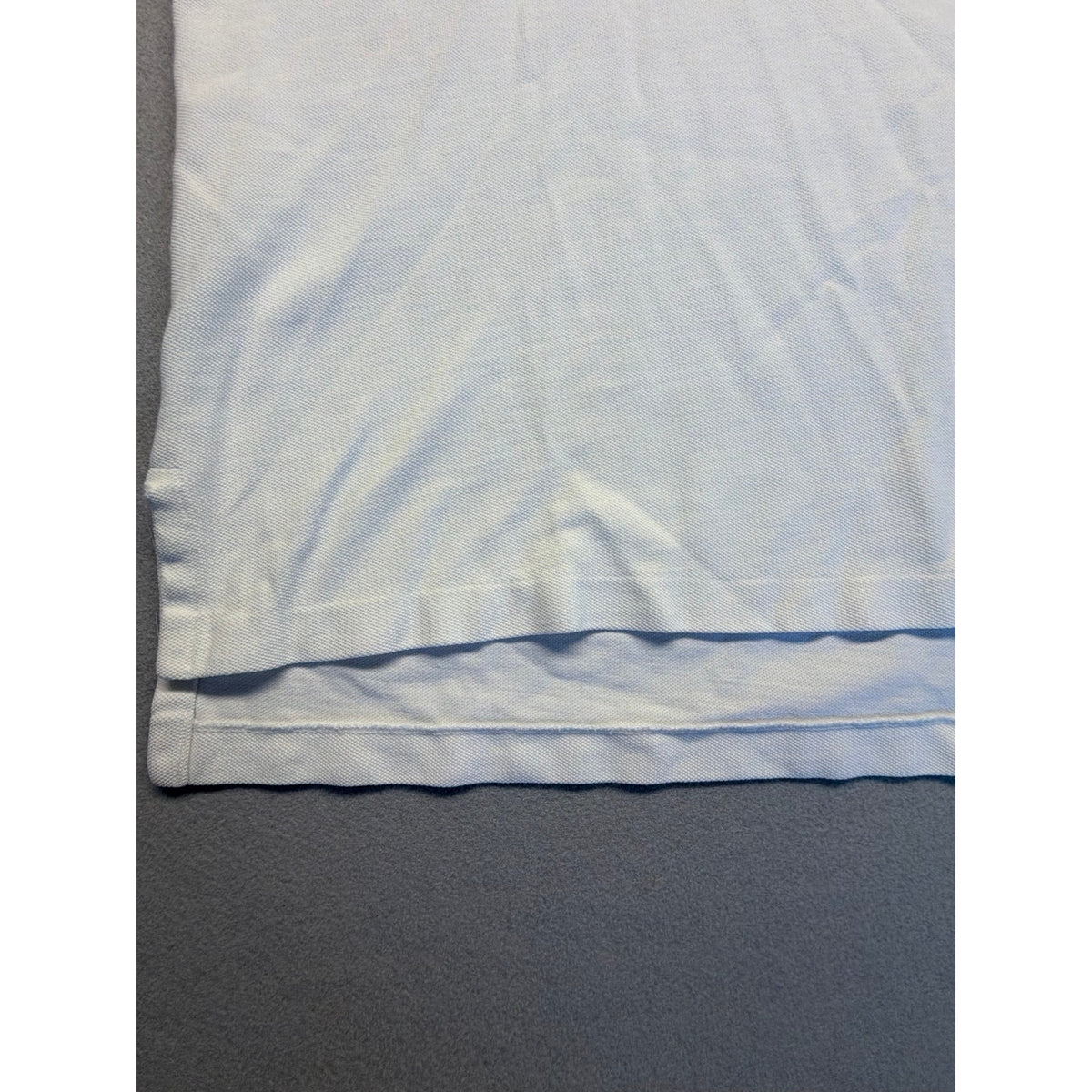 Polo Golf Ralph Lauren White 100% Cotton L White Polo Shirt Navy Logo