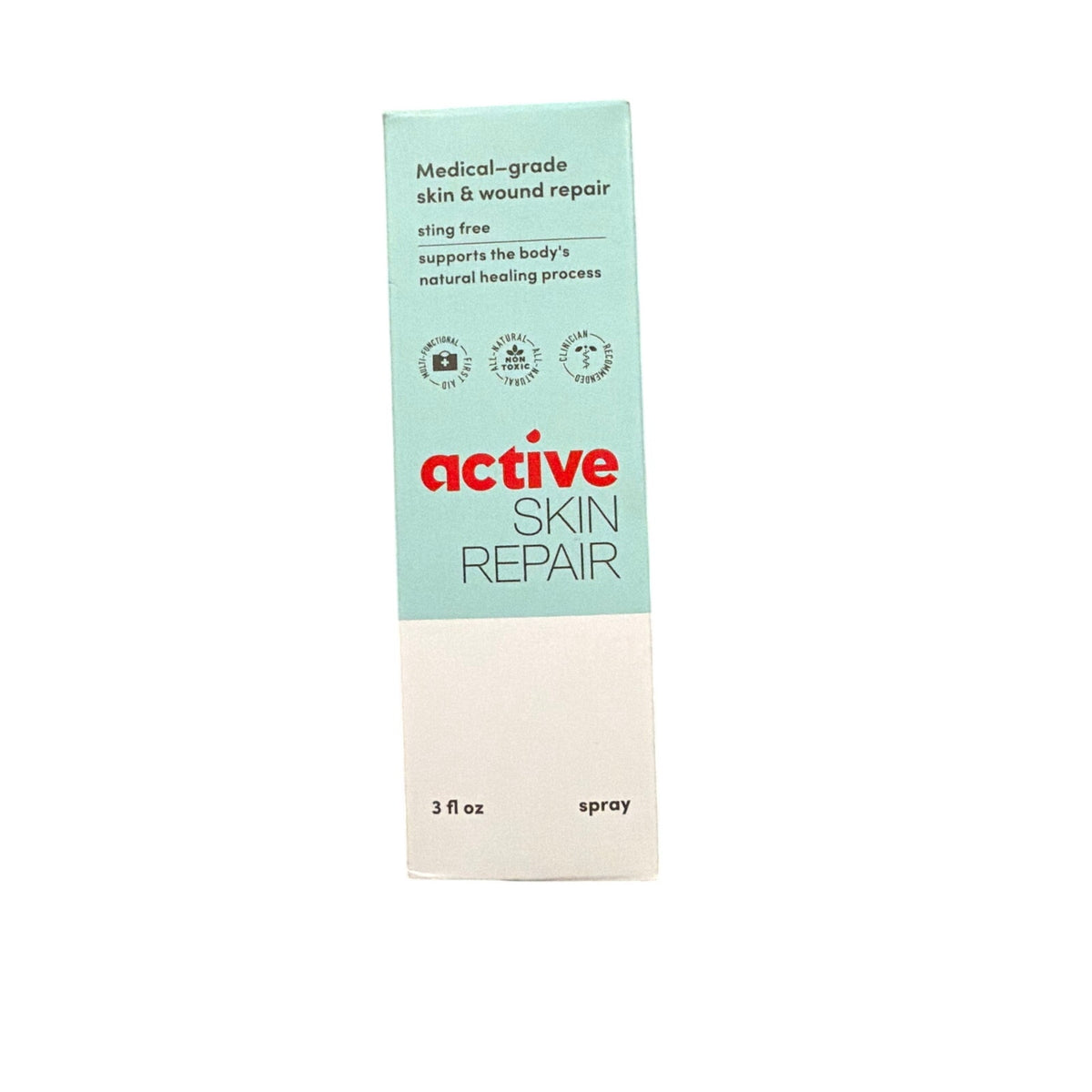Active Skin Repair First Aid Skin & Wound Repair Spray 3 fl oz Exp 2028 New in Box