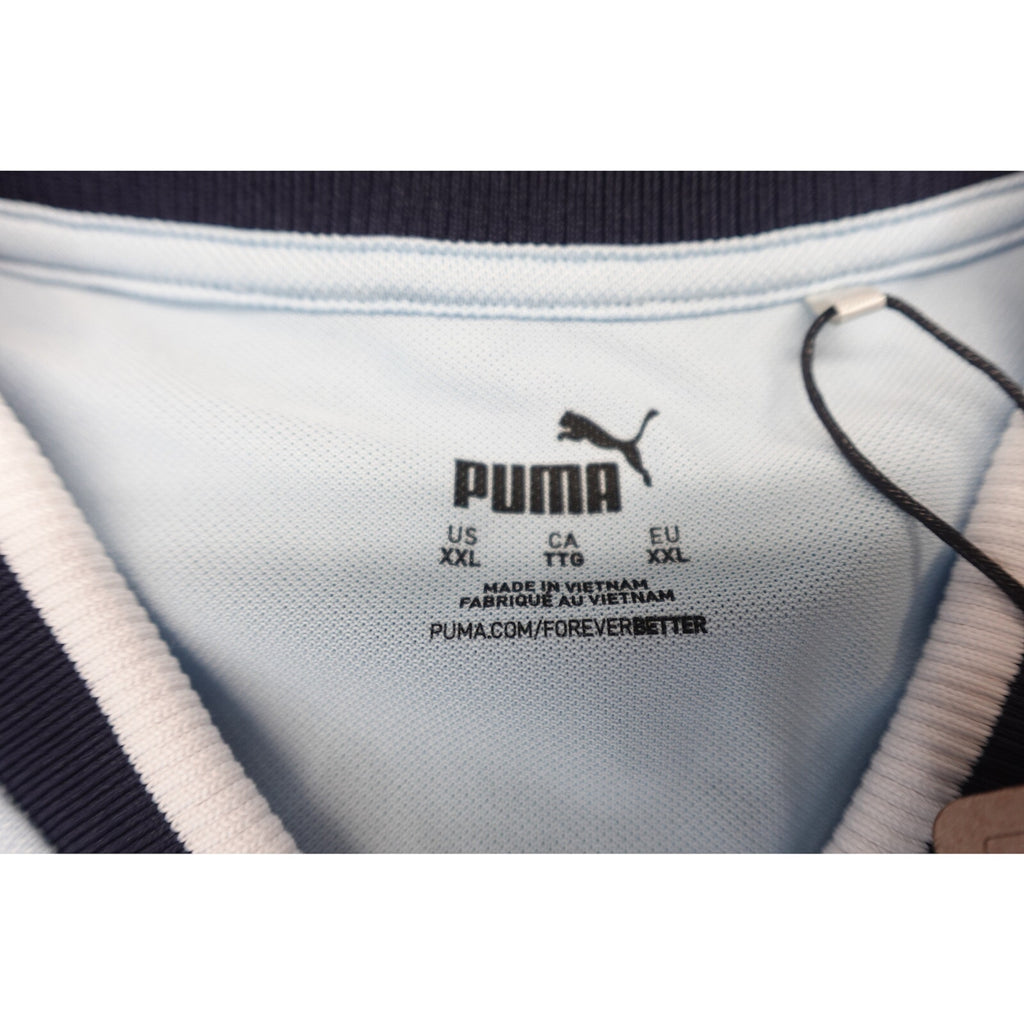 Puma Golf Women's Sleveless Polo Top Light Blue XXL NWT