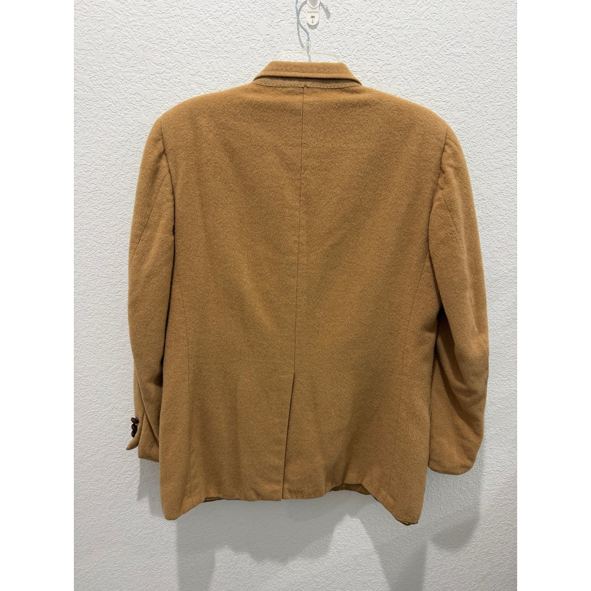 The Barrister Collection Vintage 100% Pure Camelhair Blazer Tan 38S