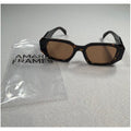 Amàre Frames Pra Flame Tortoiseshell Geometric Sunglasses