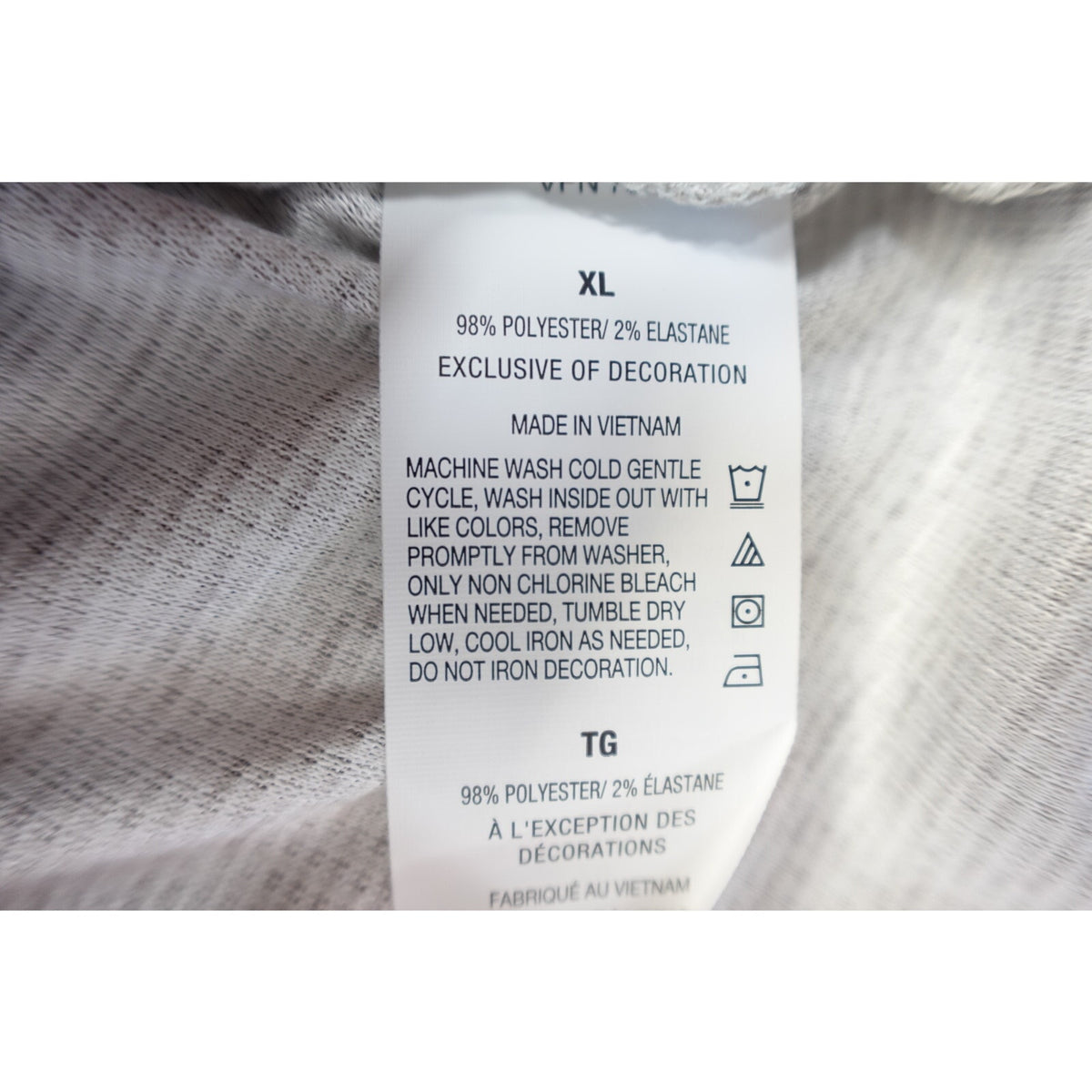 NWT Nautica Sleepwear Mens XL Oatmeal Heather Long Sleeve Crewneck Sleep Shirt