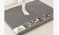 Muddy Mat 19" x 30" Gray Indoor Microfiber Quick Dry
