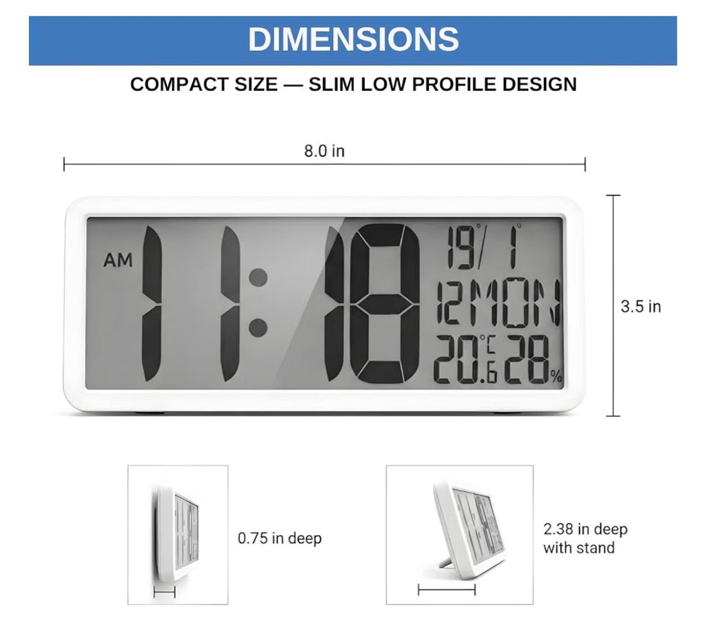 Wall Digital All-in-one Clock