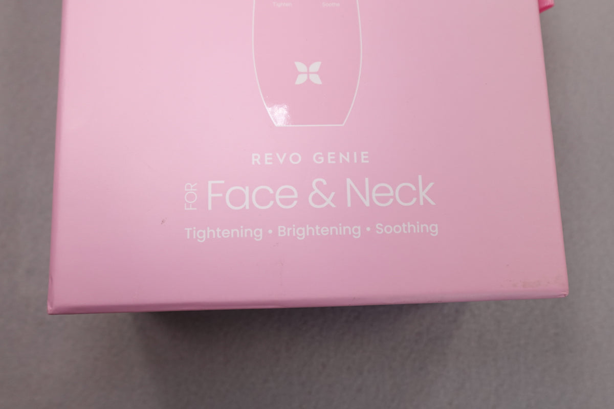 REVO Genie Face & Neck Massager LED Beauty Light Modes