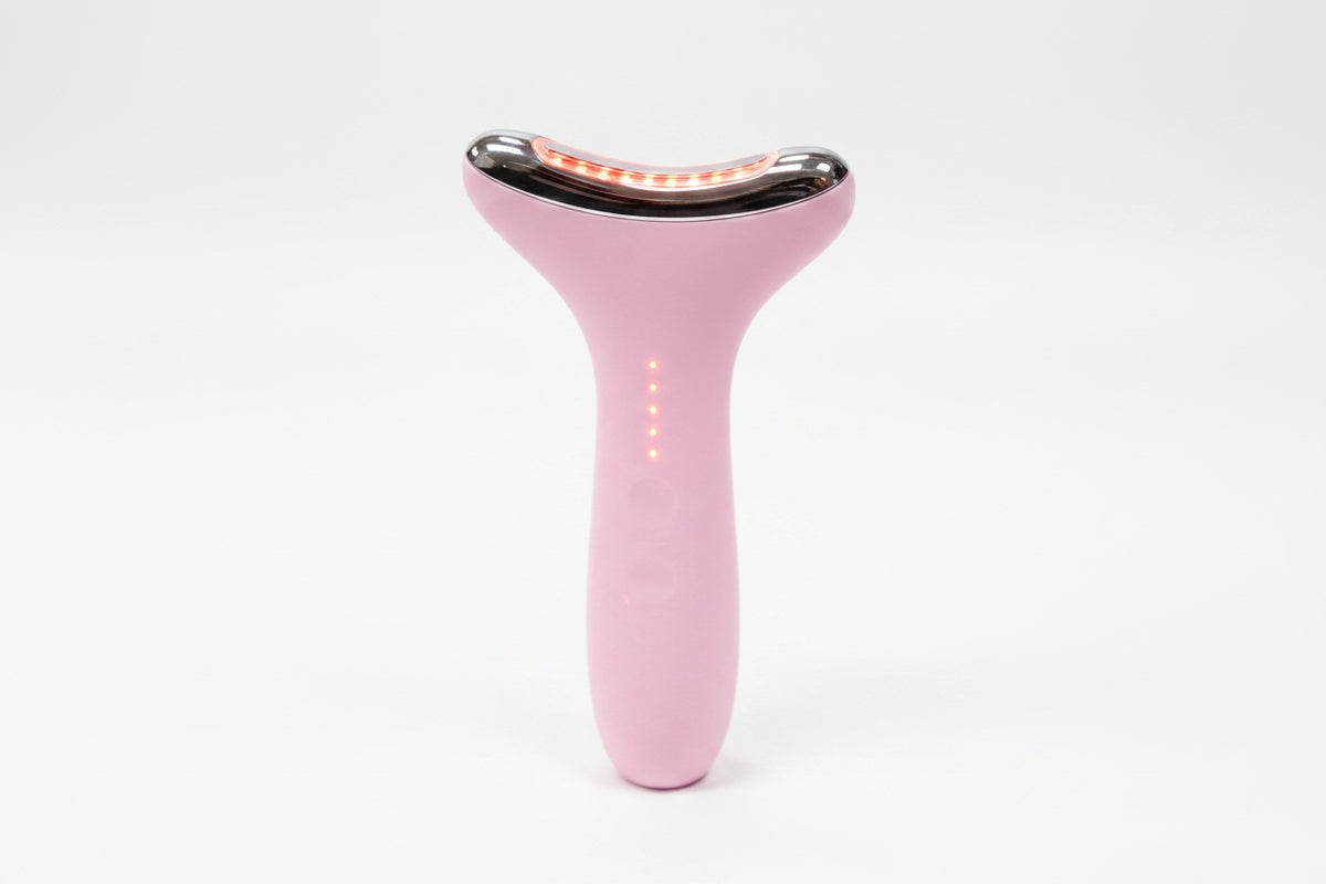REVO Genie Face & Neck Massager LED Beauty Light Modes