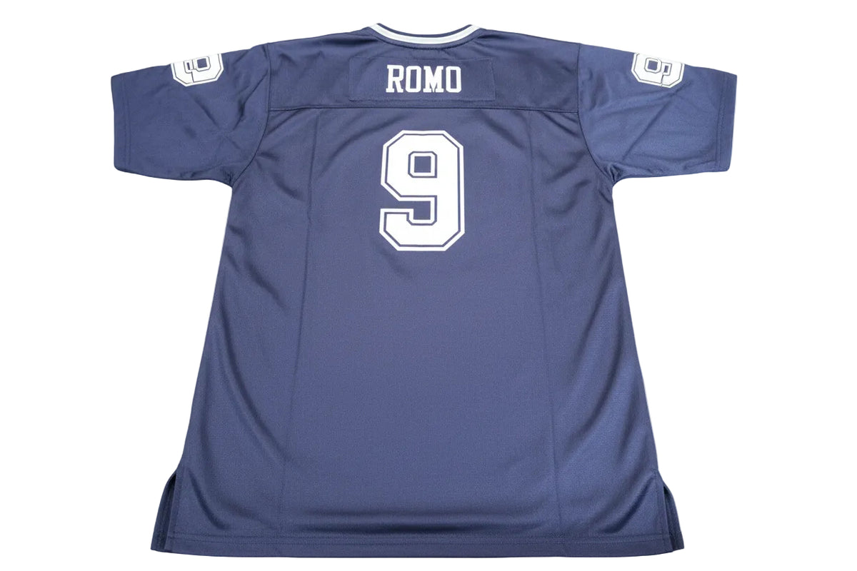 Dallas Cowboys Apparel Tony Romo #9 Navy Blue Football Jersey