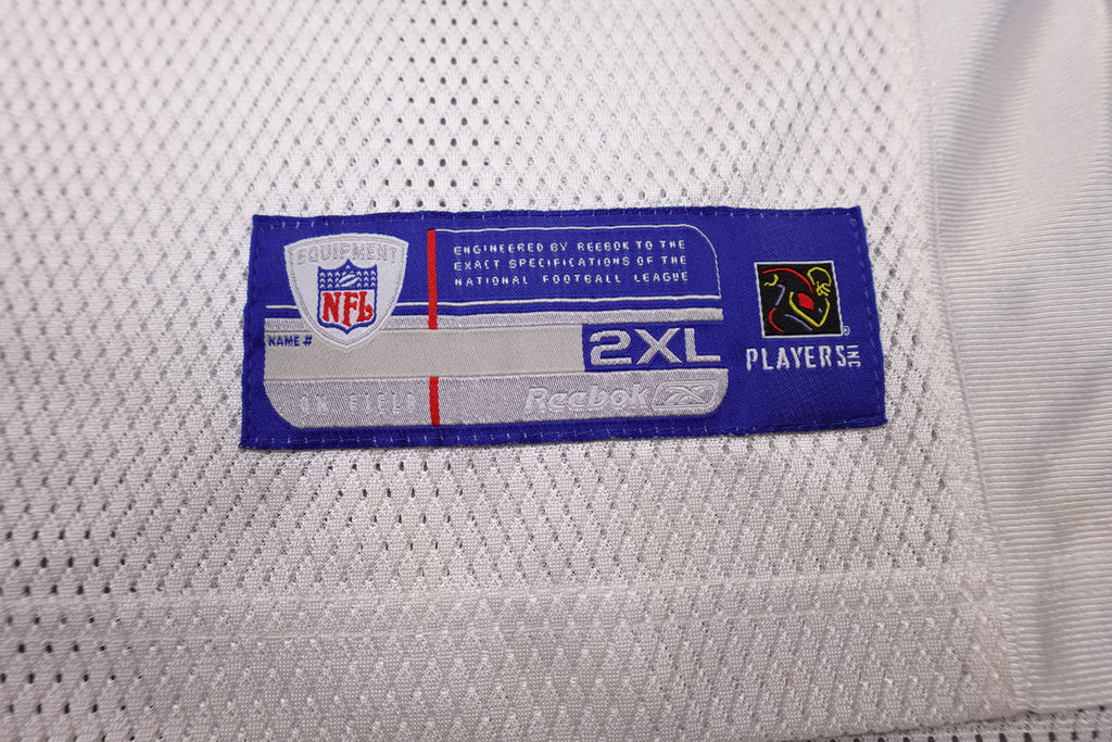 Reebok NFL Pittsburgh Steelers Troy Polamalu #43 On-Field White Jersey Size 2XL