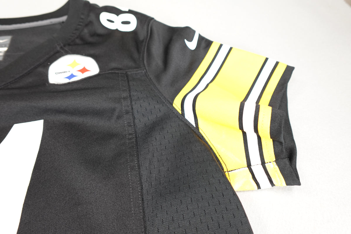 Nike Pittsburgh Steelers Antonio Brown 84 Women's Game Jersey Size XL