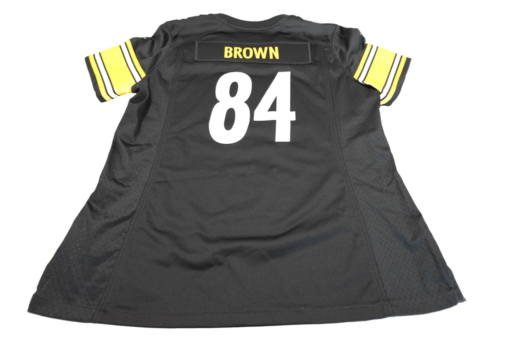 Nike Pittsburgh Steelers Antonio Brown 84 Women's Game Jersey Size XL