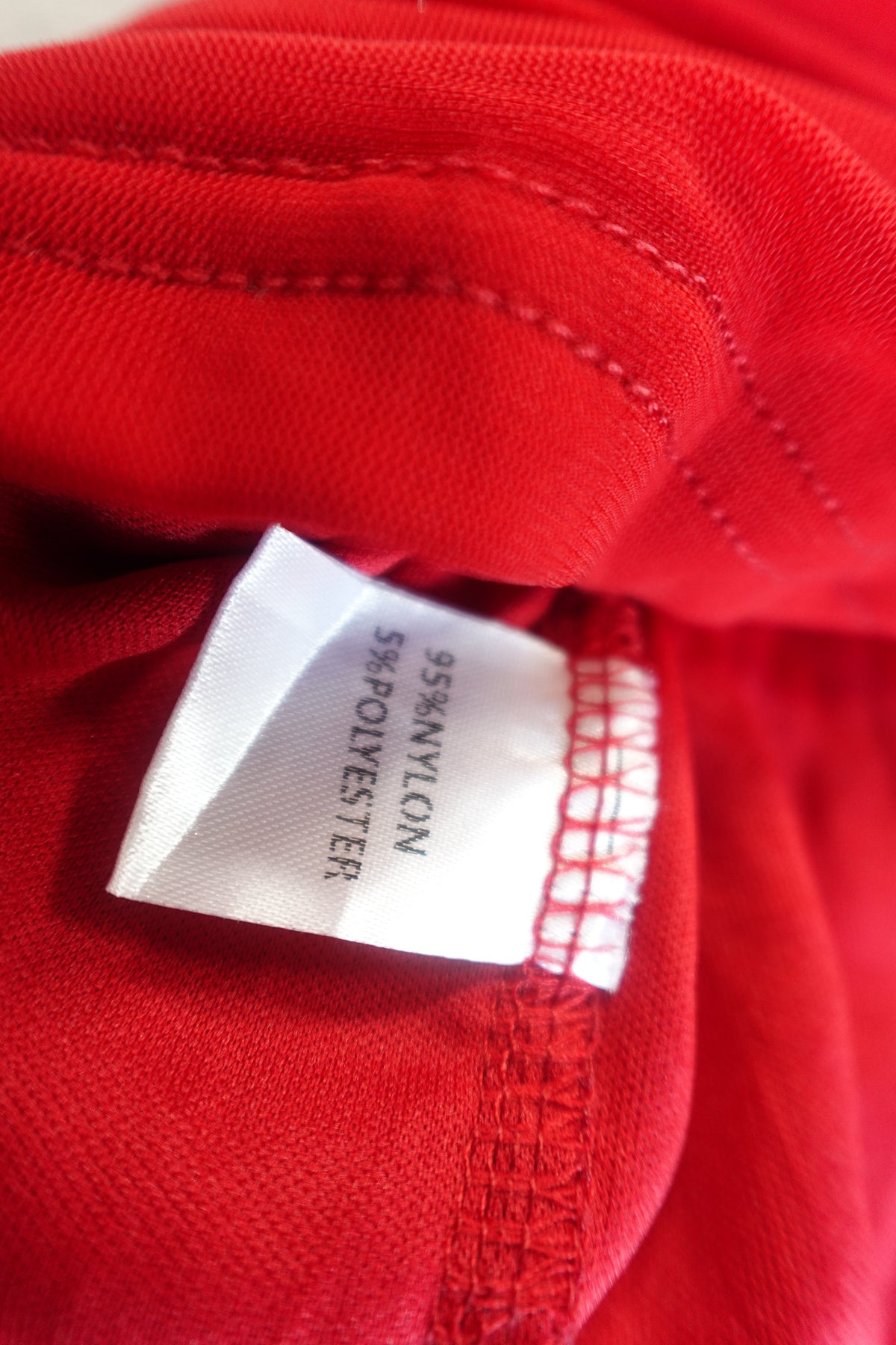 Red Ruched Midi Wide Strap Dress Size XL