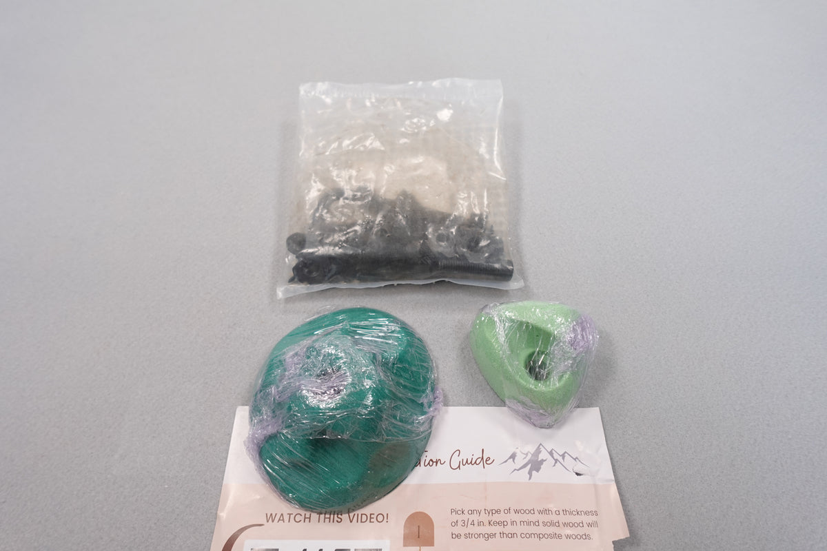 Everett & Amy Rock Climbing holds with hardware (Additional or Replacement Parts)