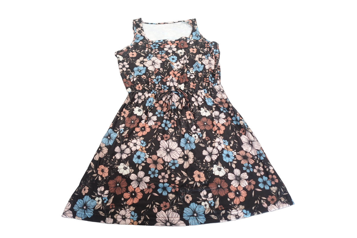 Shein Casual Romantic Floral Cami Dress Size L