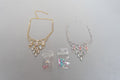 Iridescent Pageant Costume Jewelry lot