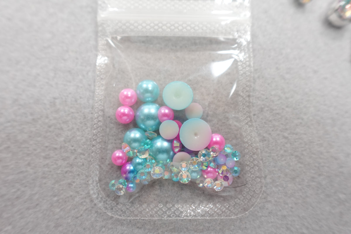 Iridescent Pageant Costume Jewelry lot