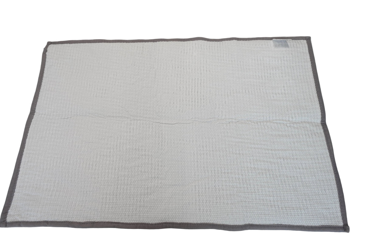 Muddy Mat 19" x 30" Gray Indoor Microfiber Quick Dry