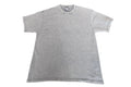 Gray acid washed men women crew neck tee shirt 100% cotton size M