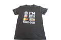 I'm This Old T-Shirt retro women men size Small