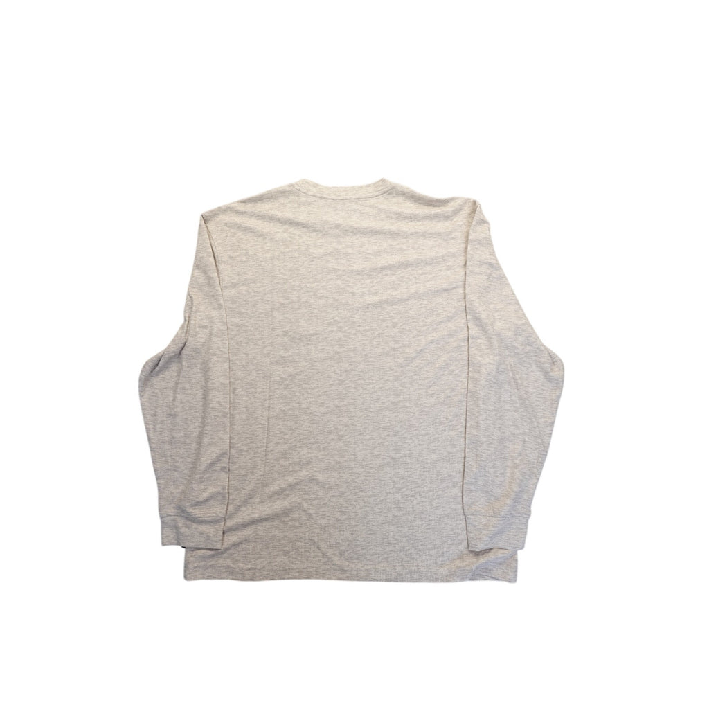 NWT Nautica Sleepwear Mens XL Oatmeal Heather Long Sleeve Crewneck Sleep Shirt