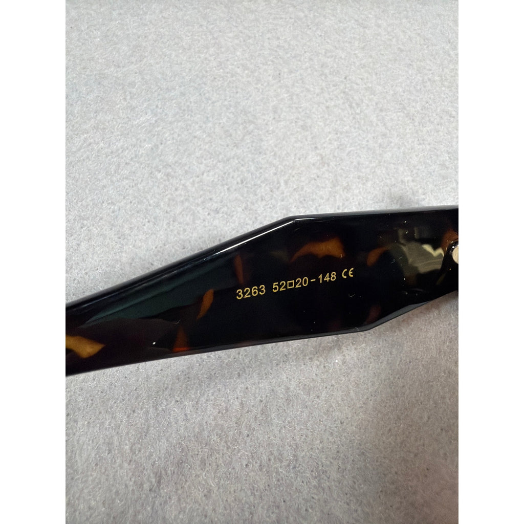 Amàre Frames Pra Flame Tortoiseshell Geometric Sunglasses