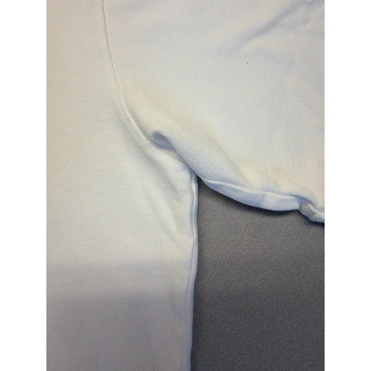 Polo Golf Ralph Lauren White 100% Cotton L White Polo Shirt Navy Logo
