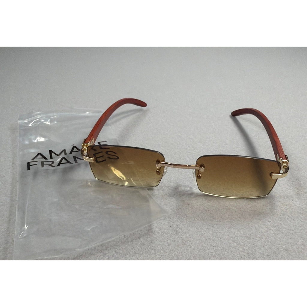 Amàre Frames Cali Mocha Brown Sunglasses