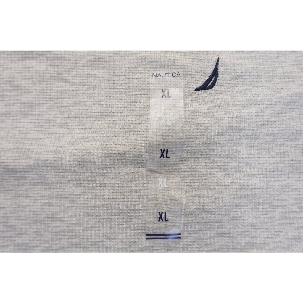 NWT Nautica Sleepwear Mens XL Oatmeal Heather Long Sleeve Crewneck Sleep Shirt