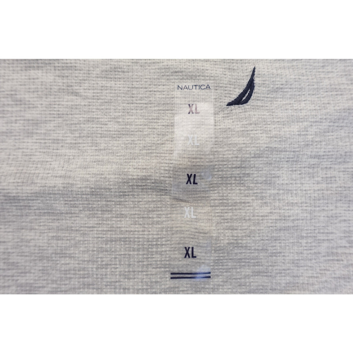 NWT Nautica Sleepwear Mens XL Oatmeal Heather Long Sleeve Crewneck Sleep Shirt