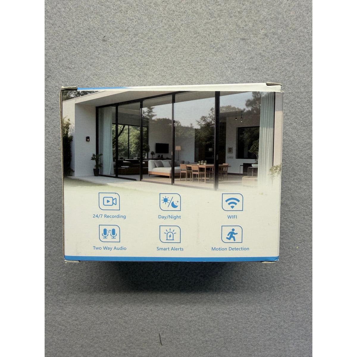 Y661 2K/3MP Indoor Window Security Camera – Peel & Stick Mount, Full Color Night Vision, 2.4G/5G WiFi